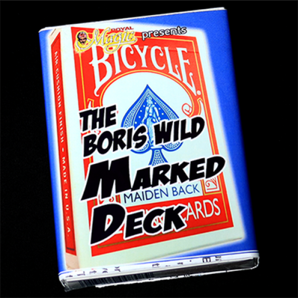 The Boris Wild Marked Deck (BLUE) by Boris Wild