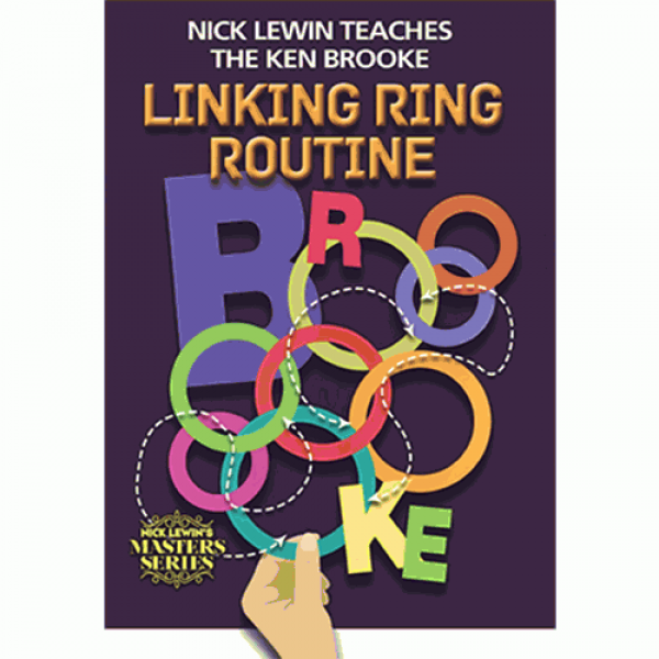 Nick Lewin Teaches the Ken Brooke Linking Ring Routine Master Class - DVD