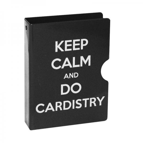 Card Guard - Keep Calm and do Cardistry - Black