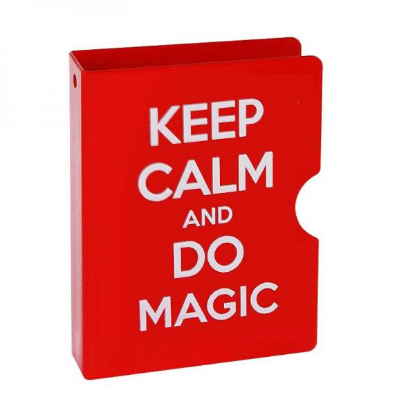 Card Guard - Keep Calm and do Magic - Red