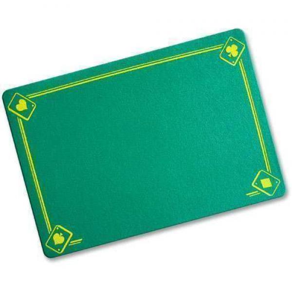 Professional Close Up Pad with Printed Aces (Green) - 58 cm x 40 cm