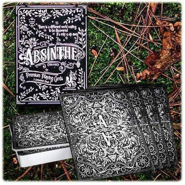 Absinthe Playing Cards (Prohibition Series) by Ell...