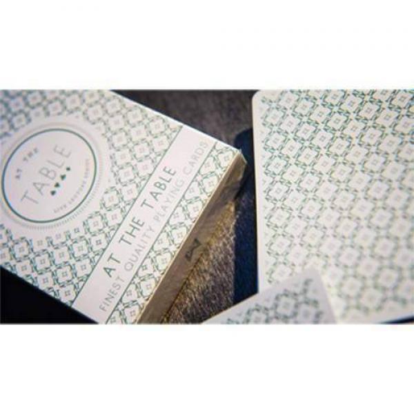 At the Table Playing Cards - green limited by Murphys Magic