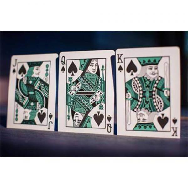 At the Table Playing Cards - green limited by Murphys Magic