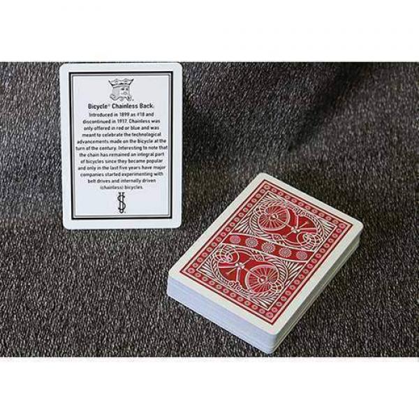Bicycle Chainless Playing Cards (Red) by US Playing Cards