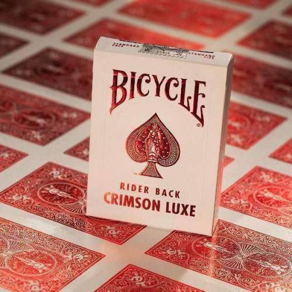 Bicycle - MetalLuxe Crimson Rider Back by US Playing Card Co