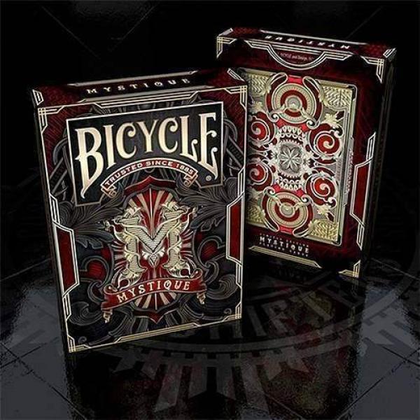 Bicycle - Mystique Red Playing Cards