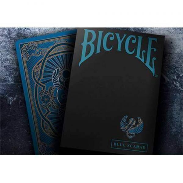 Bicycle Scarab (Blue) Playing Cards by Crooked Kin...