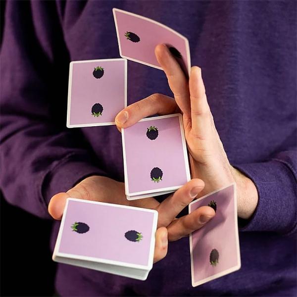 Blackberry Snackers Playing Cards by Riffle Shuffle