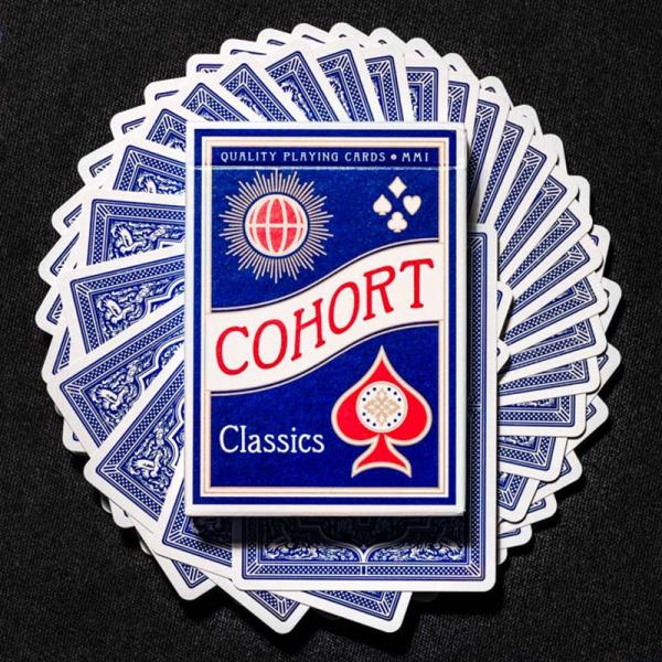 Cohort Blue Playing Cards by Ellusionist- Marked deck