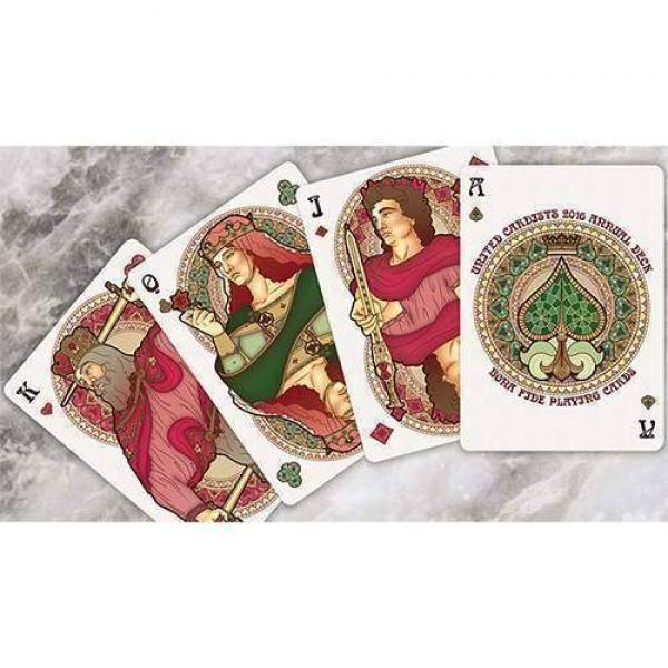 Bourgogne Playing Cards - United Cardists 2016 Annual Deck