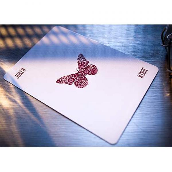 Butterfly Playing Cards Marked (Red) by Ondrej Psenicka
