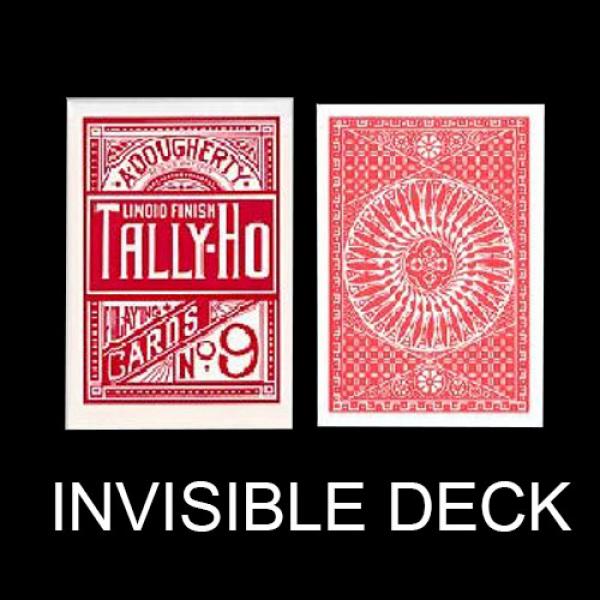 Invisible deck Tally Ho - Circle Back - Red back