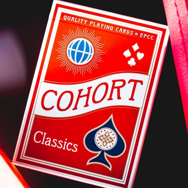Cohort Red Playing Cards by Ellusionist- Marked de...