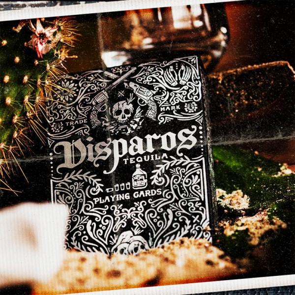  Disparos Tequila Black Playing Cards by Ellusionist