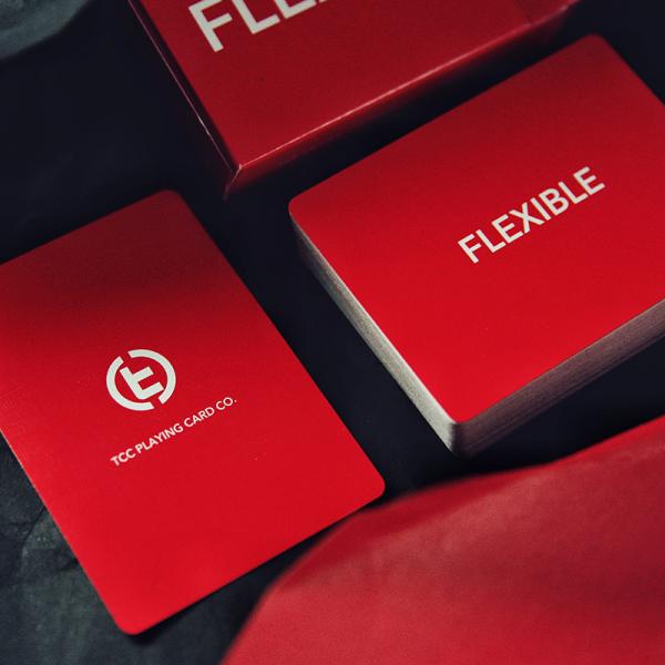 Flexible Playing Cards - Red