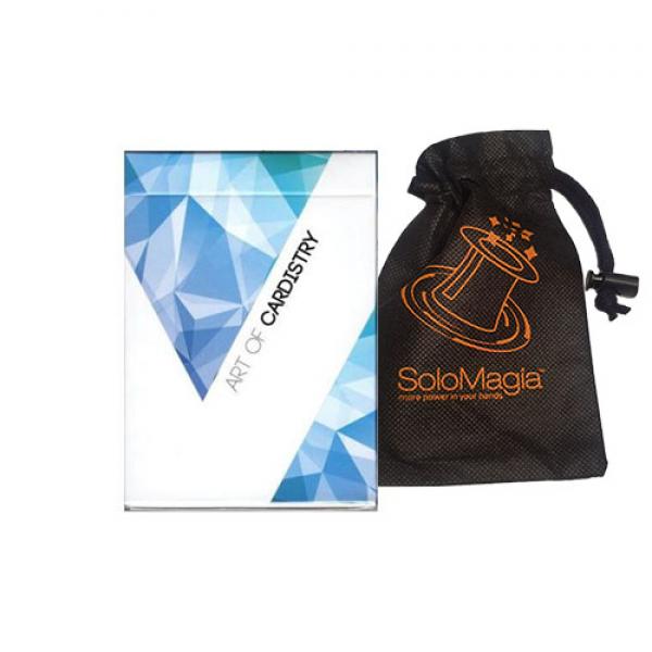 Art of Cardistry Playing Cards - Frozen - with SOLOMAGIA Card Bag