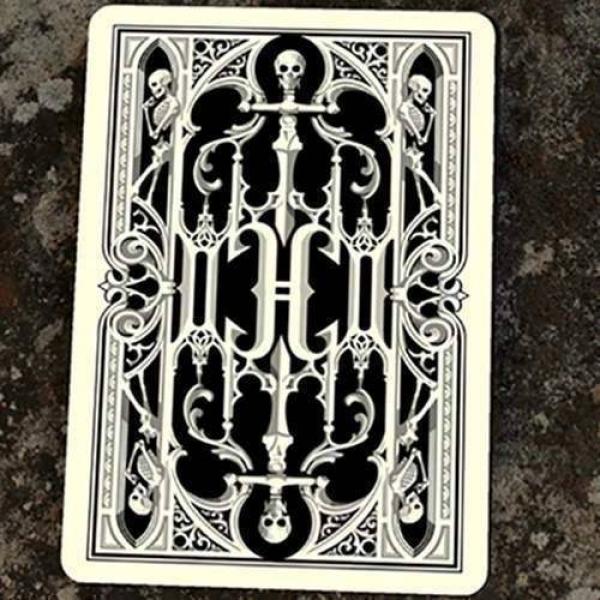 Grotesk Macabre Playing Cards Limited (Gold) by Lotrek