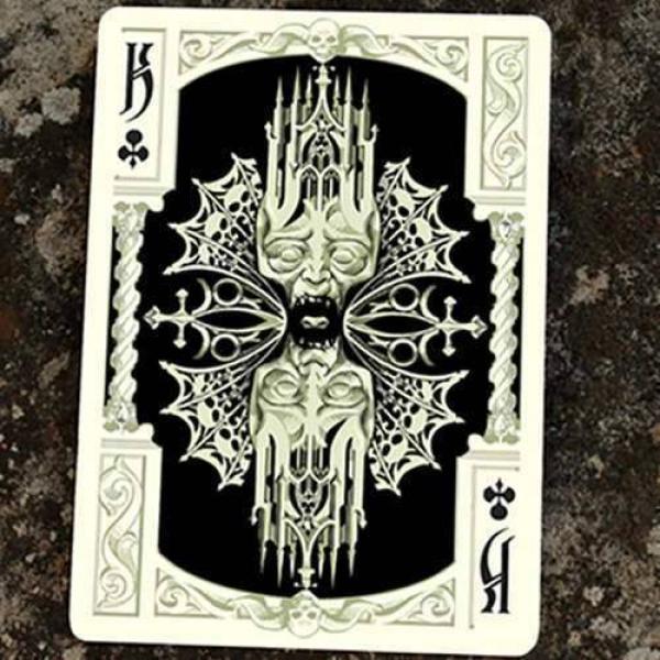 Grotesk Macabre Playing Cards Limited (Gold) by Lotrek