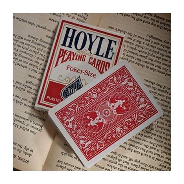 Hoyle Standard Playing Cards - Plastic Coated Red