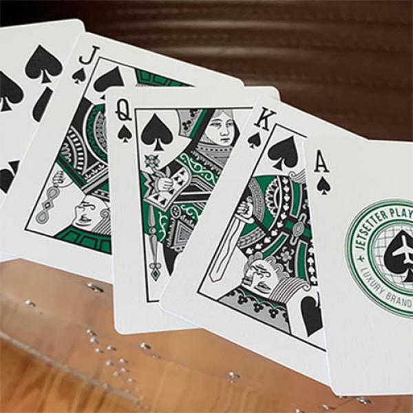Premier Edition in Jetsetter Green by Jetsetter Playing Cards 