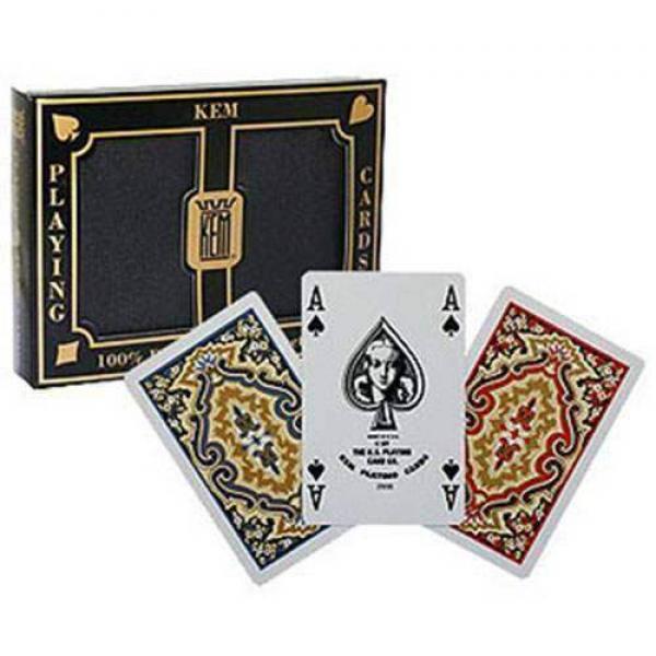 KEM - 2 Decks Box - Poker Size 4 indexes