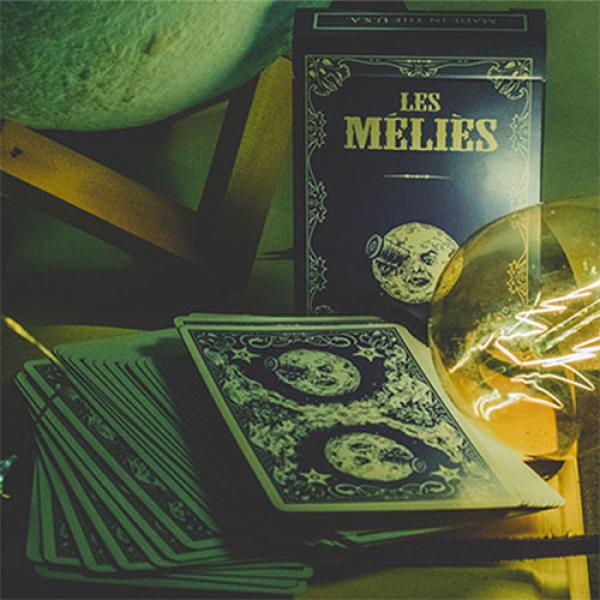 Les Melies Conquest Blue Playing Cards by Pure Imagination Projects 