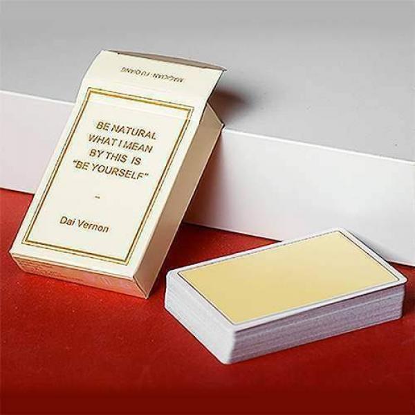 Magic Notebook by Bocopo Playing Card Company - Limited Edition Champagne