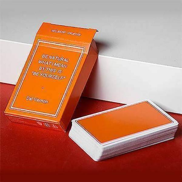 Magic Notebook by Bocopo Playing Card Company - Limited Edition Organge