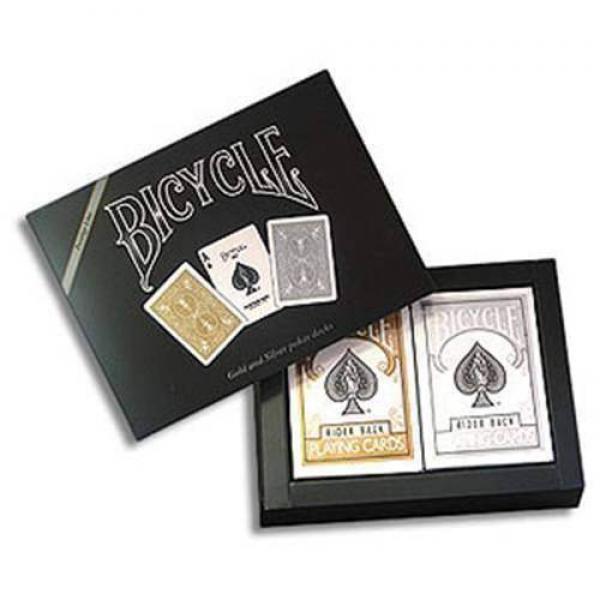 Bicycle Prestige Gold and Silver Back