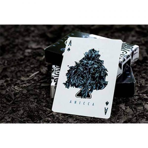 Bicycle Anicca Deck (Metallic Blue) by Card Experiment