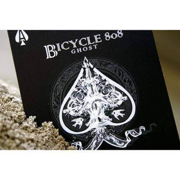 Bicycle Black Ghost by Ellusionist - with SOLOMAGIA Card Bag
