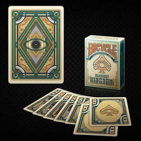 Bicycle Blackout Kingdom Deck (Light Shade) by Gambler's Warehouse
