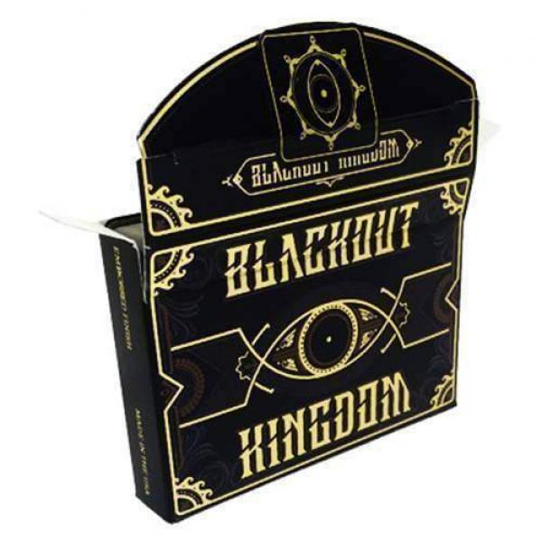 Bicycle Blackout Kingdom Deck - Gold (Limited Side tuck) by Gambler's Warehouse