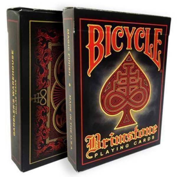 Bicycle Brimstone Deck (Red) by Gambler's Warehouse