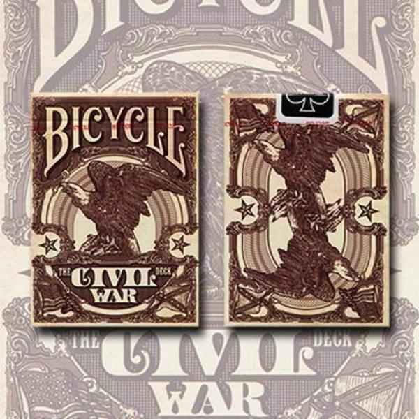 Bicycle Civil War Deck - Red Back