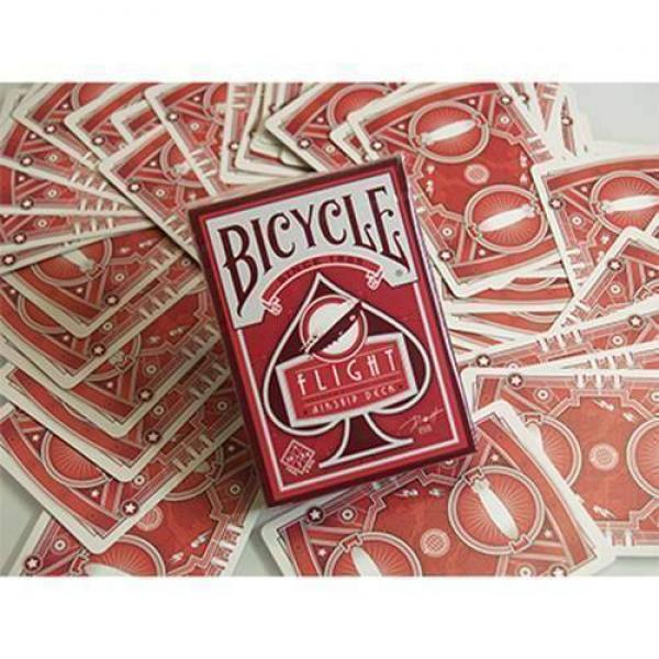 Bicycle Flight Deck (Red) by US Playing Card