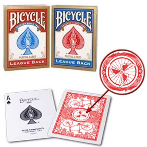 Bicycle League Back - Red