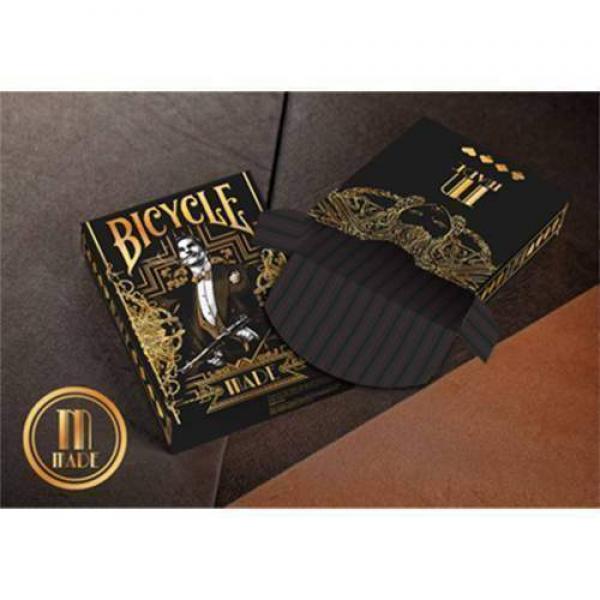 Bicycle Made Gold Deck by Crooked Kings Cards
