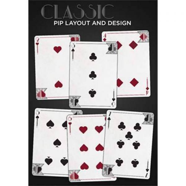 Bicycle Made Silver Deck by Crooked Kings Cards