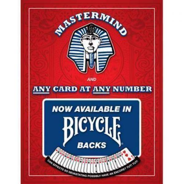 Mastermind 2D and Any Card at Any Number (Red Bicycle) by Christopher Kenworthey - Monte Cristo Deck 