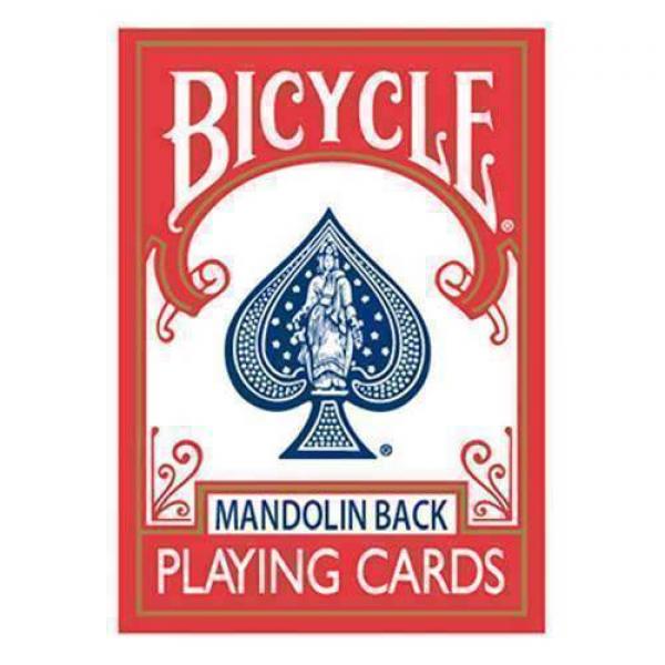 Bicycle Playing Cards 809 Mandolin Back (Red) by U...