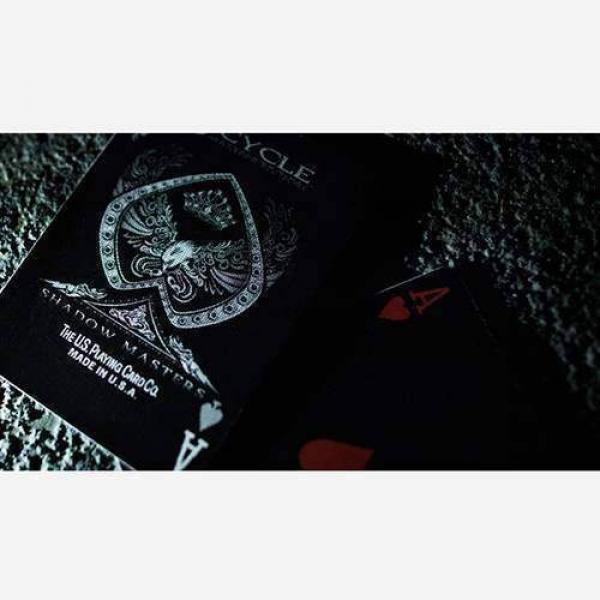 Bicycle Shadow Masters by Ellusionist - with SOLOMAGIA Card Bag