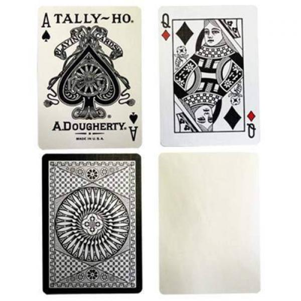 Tally Ho Reverse Circle back (White) Limited Ed. by Aloy Studios