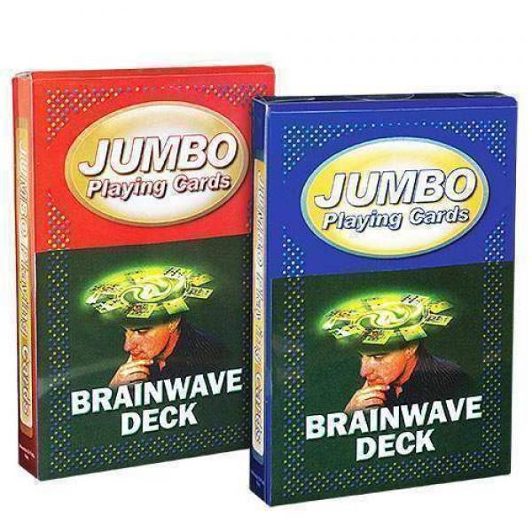 Jumbo Playing Cards - Brainwave - Red back