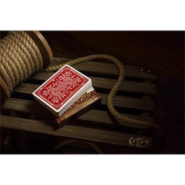 Monarchs Playing Cards (Red) by Theory 11 - with SOLOMAGIA Card Bag