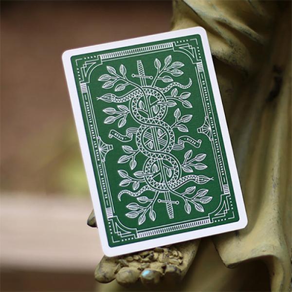 Monarchs (Green) by Theory11 - with SOLOMAGIA Card Bag