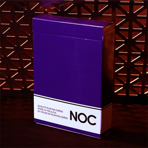 NOC Original Deck (Purple) Printed at USPCC by The Blue Crown - marked