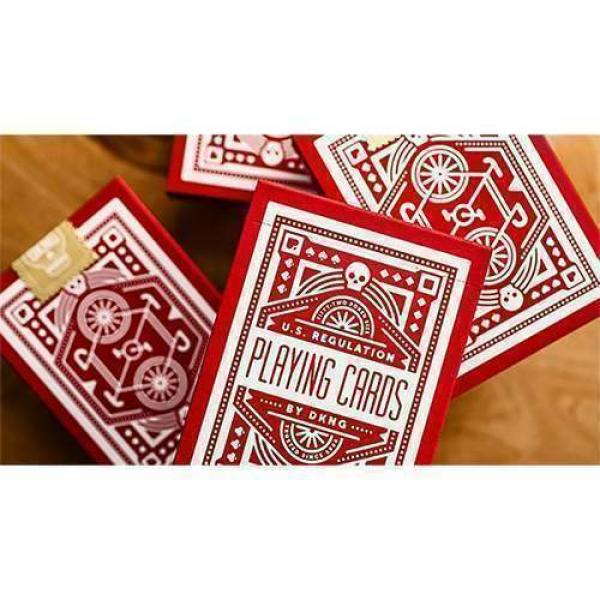 DKNG Red Wheel Playing Cards by Dan and Dave  and ...