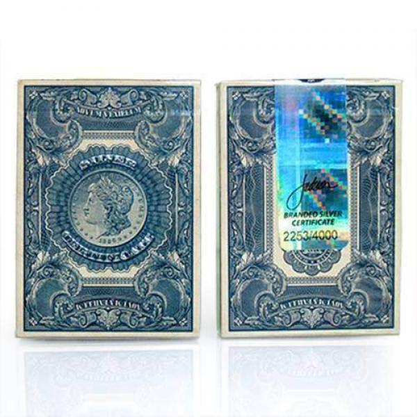 Silver Certificate Unbranded Deck by Gambler's Warehouse
